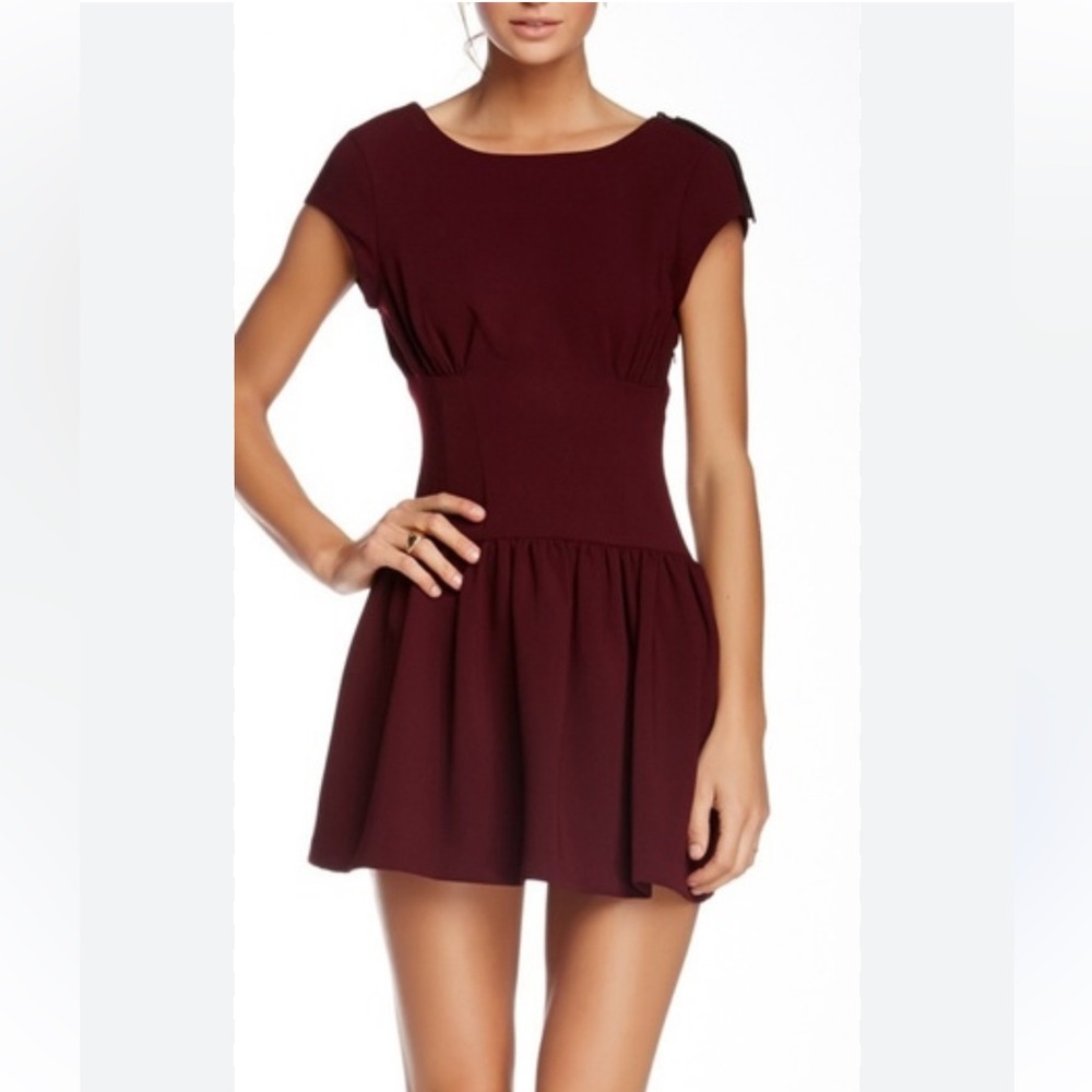 BCBG Merot Drop Waist Dress